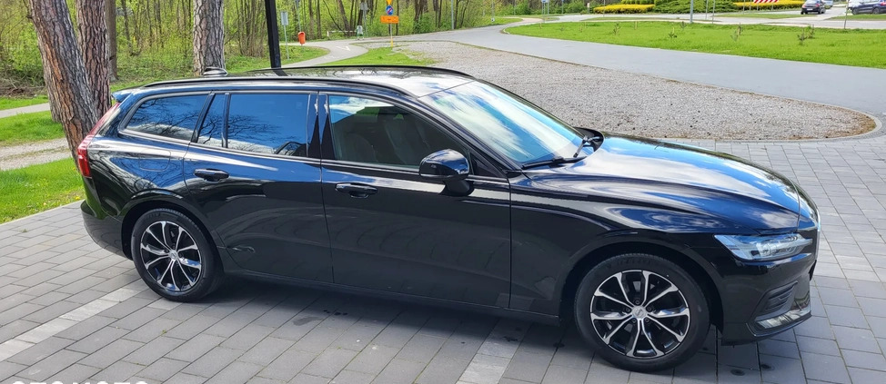 Volvo V60 cena 104550 przebieg: 77000, rok produkcji 2019 z Węgliniec małe 781